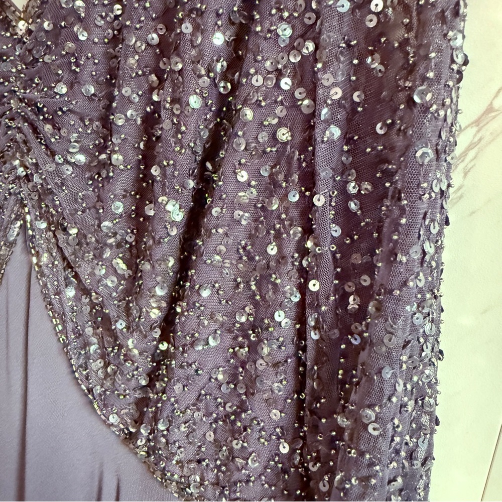J Kara Beaded Special Occasion Gown Dress SZ 12P - Picture 10 of 10